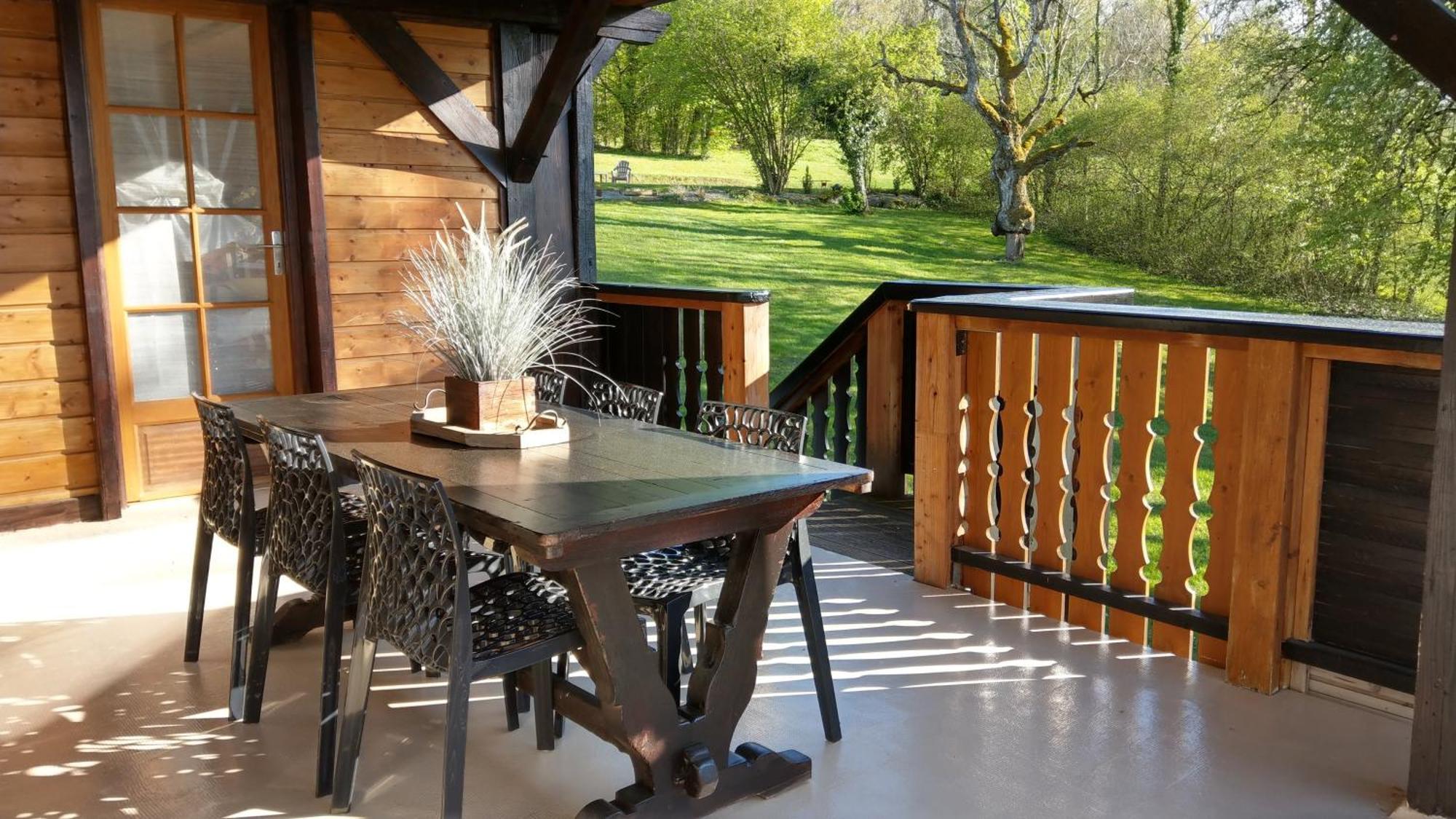 Domaine De L'Olifant Bed and Breakfast Champanges Rum bild